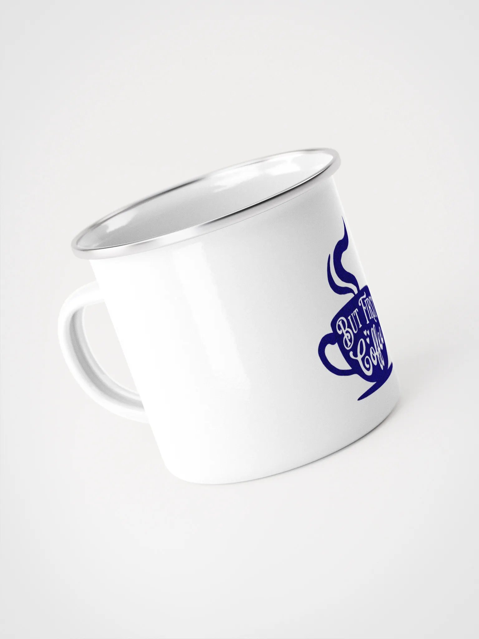 But First Coffee Enamel Mug product image (2)
