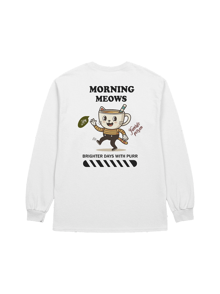 Morning meows Long Sleeve product image (14)