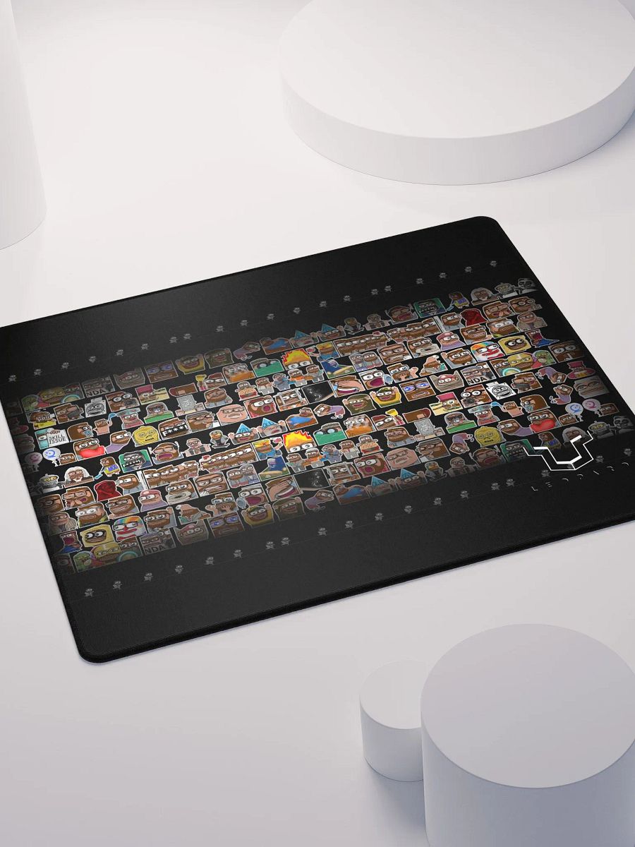 An emote collage mousepad 18x16 and 36x18 WOW product image (7)