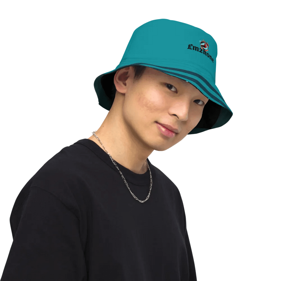 Teal Dreams - Reversible Bucket Hat product image (5)