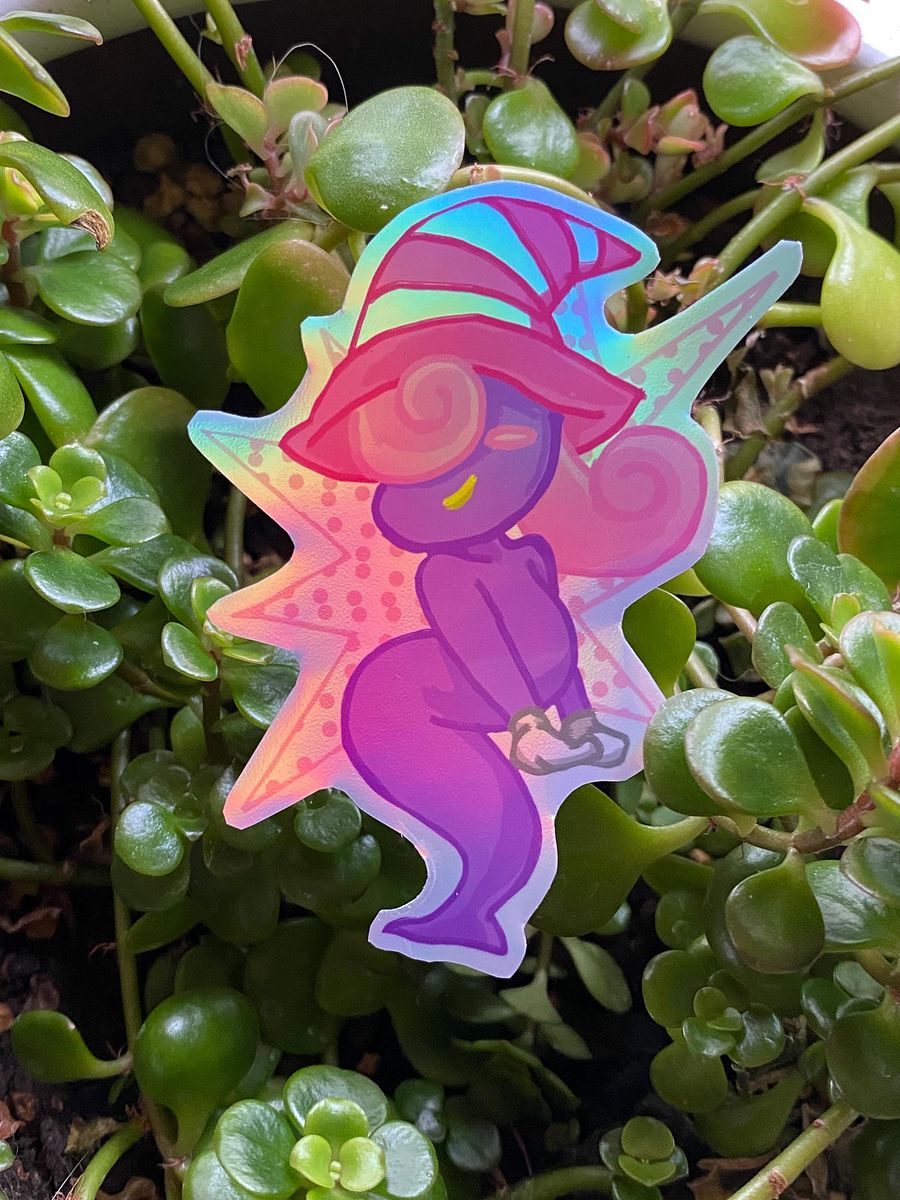 Vivian Holo STICKER - Paper Mario Thousand Year Door product image (4)