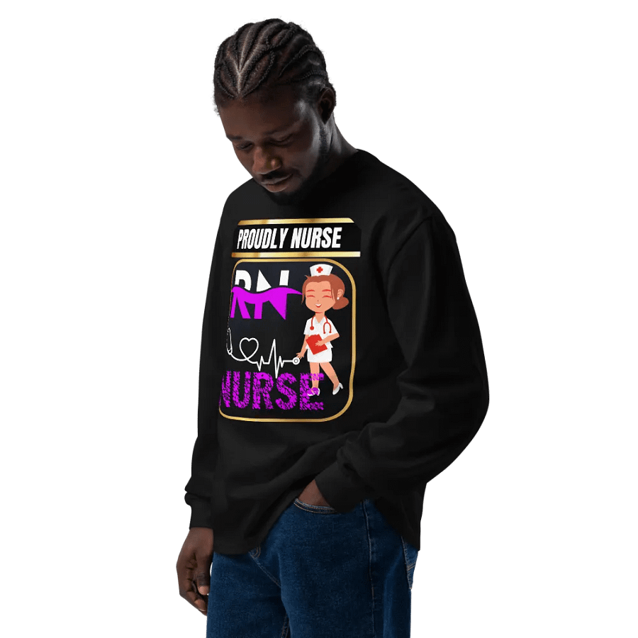 RN Appreciation Graphic Long Sleeve Shirt product image (15)