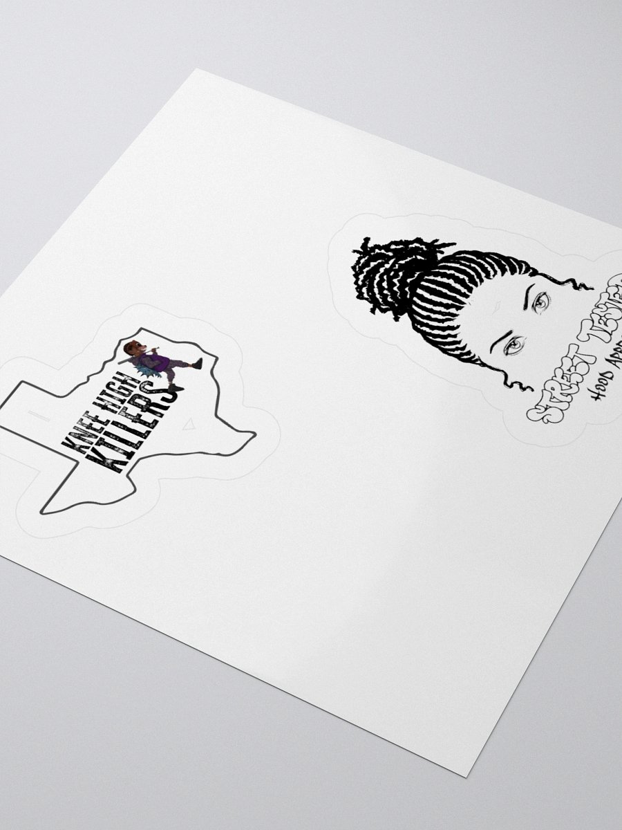 Knee High Killers Kiss Cut Stickers product image (9)