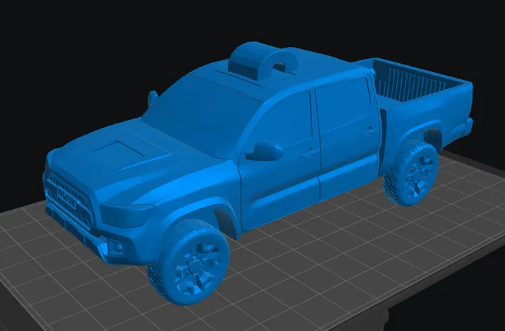 3rd Gen Tacoma Ornament - 3D Print File product image (2)