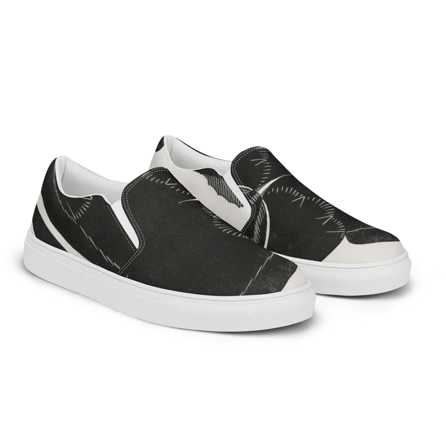 Premium Black Men's Slip-On Shoes n. 20 product image (2)