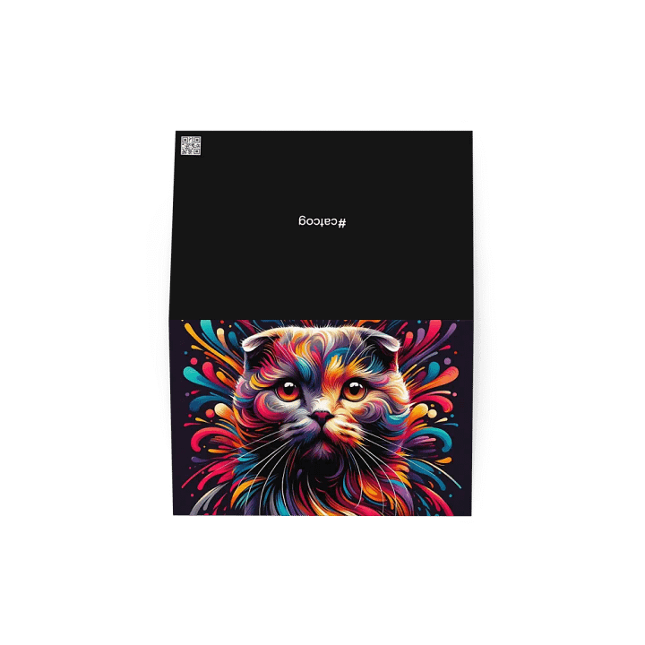 Greeting Card: Scottish Fold product image (1)