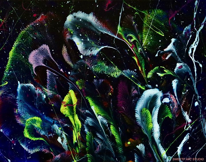 Floral of the Night | Art Print product image (1)