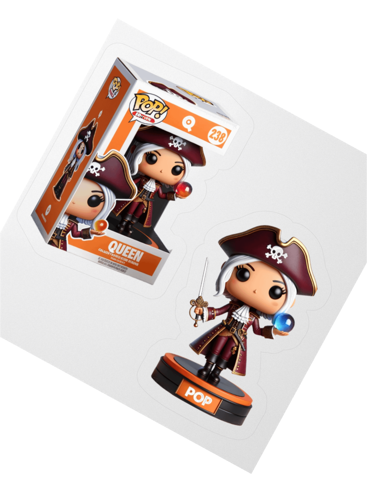 PirateQueen Pop! Sticker product image (6)