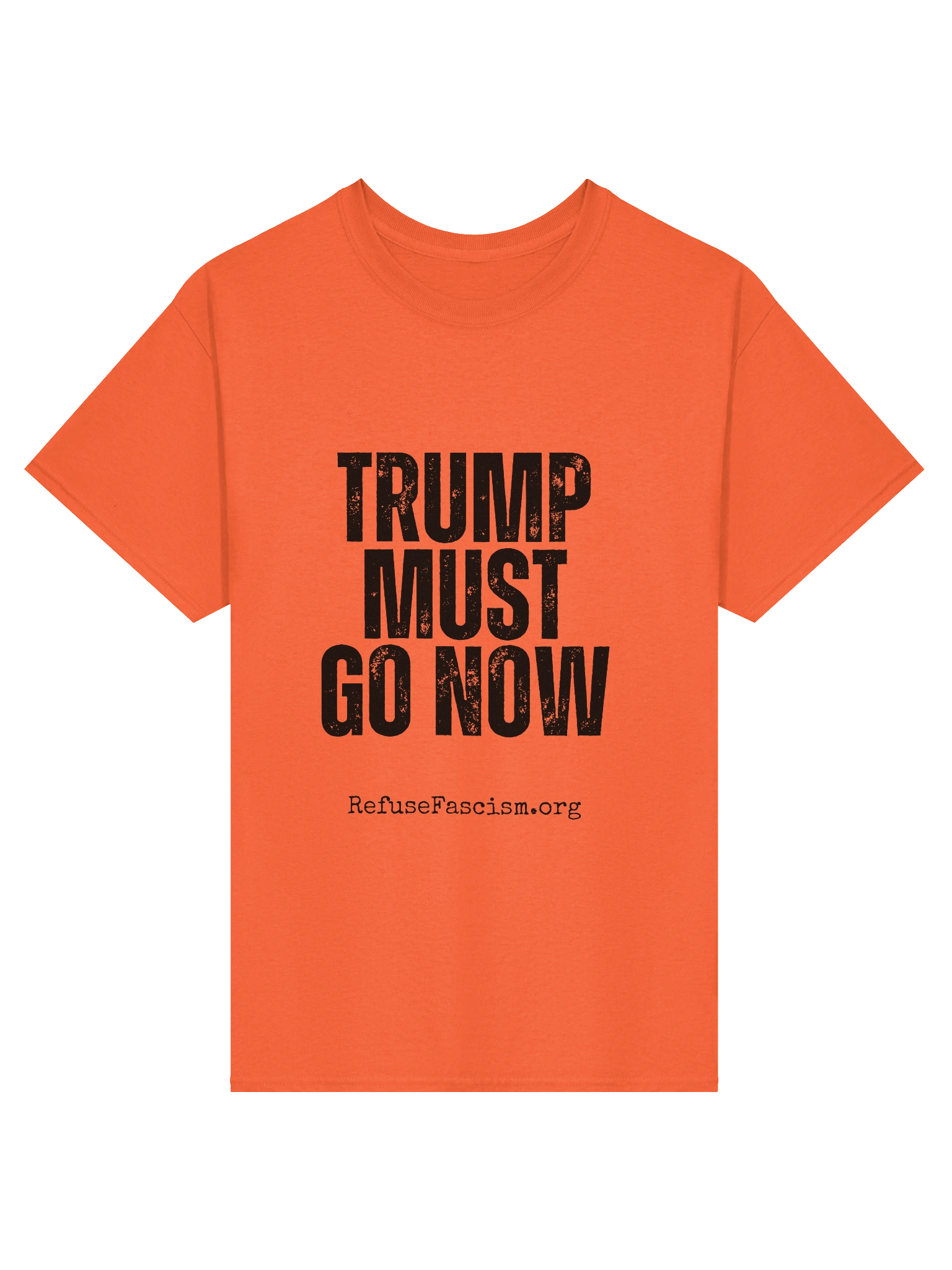 Orange Shirt- Trump Must Go Now! product image (1)