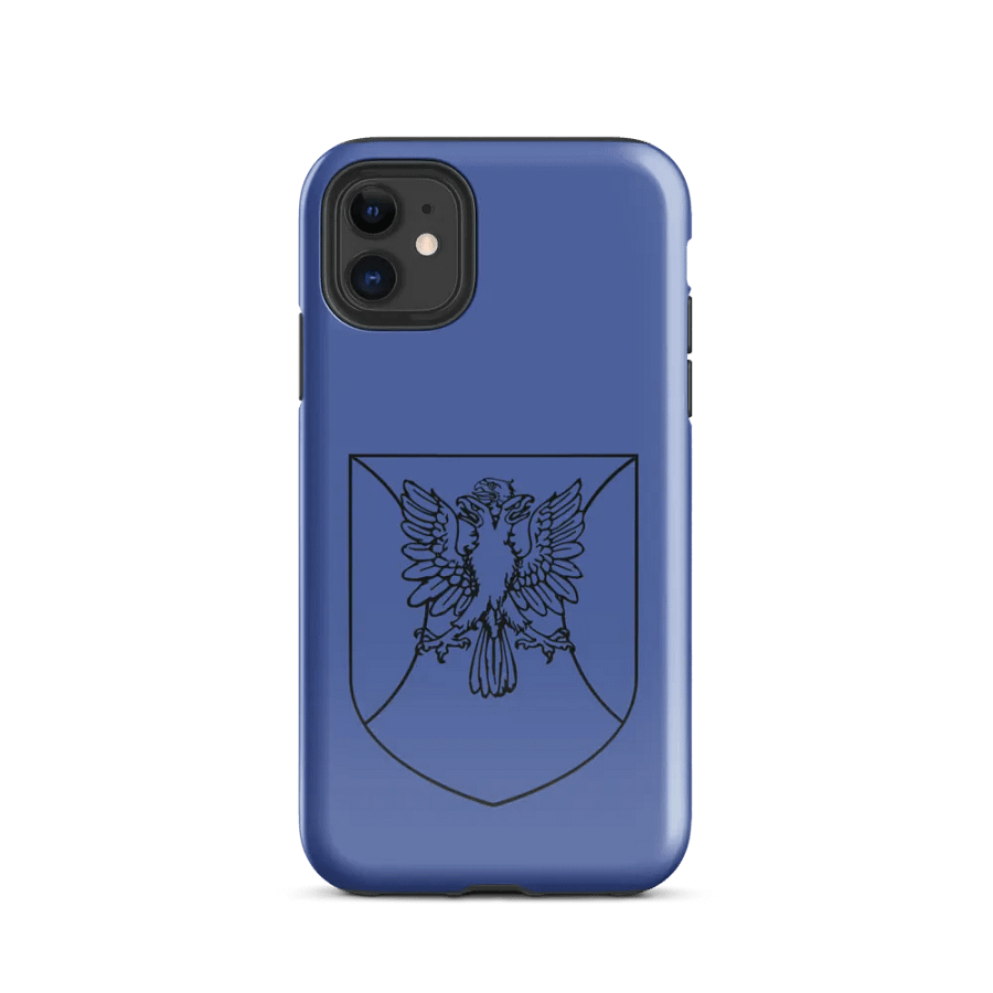 Black Colorless Emblem iPhone Case product image (2)