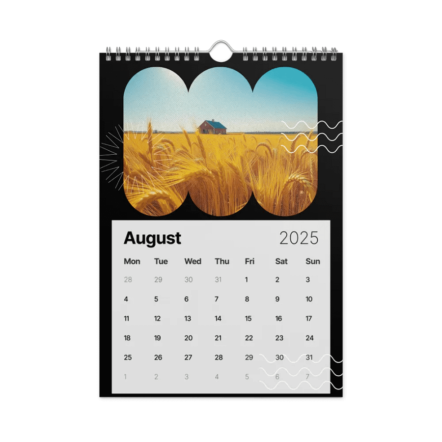 SEASONAL NATURE WALL CALENDAR 2025 product image (2)