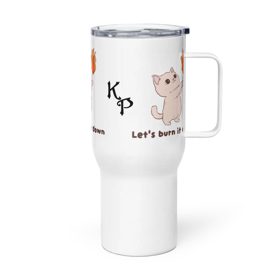 Flamebearer Feline Travel Mug product image (4)
