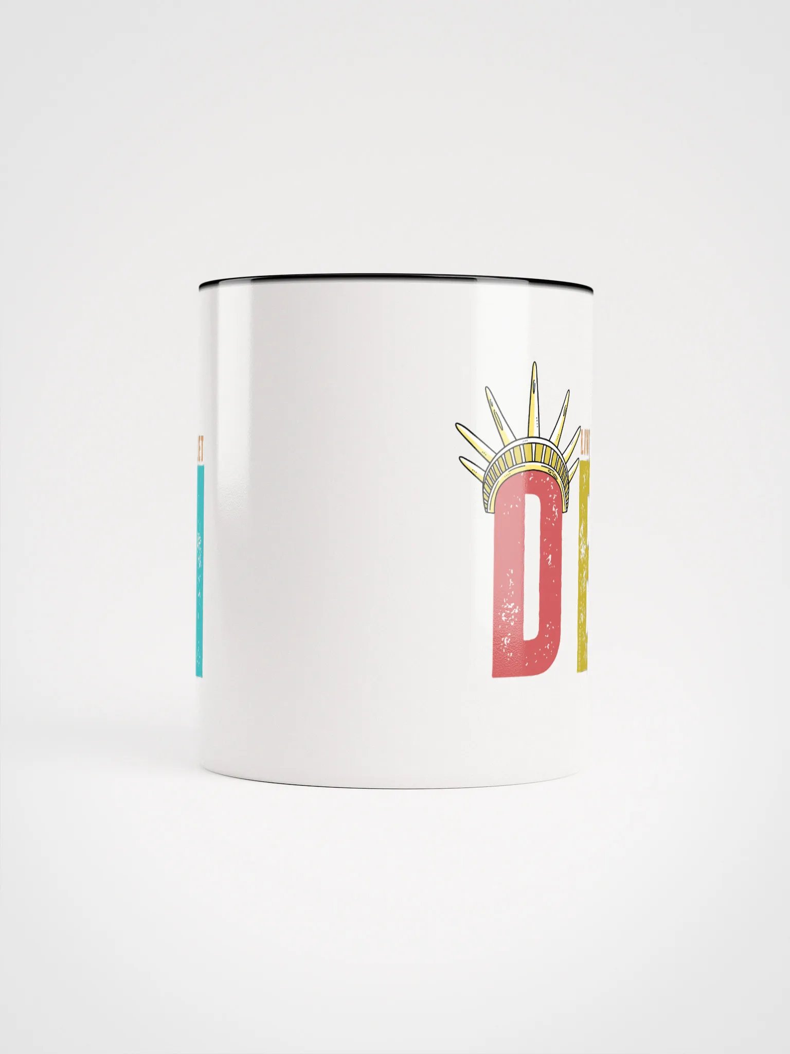 Live and Let DEI © Statue of Liberty Mug Bright - Being Liberal product image (5)