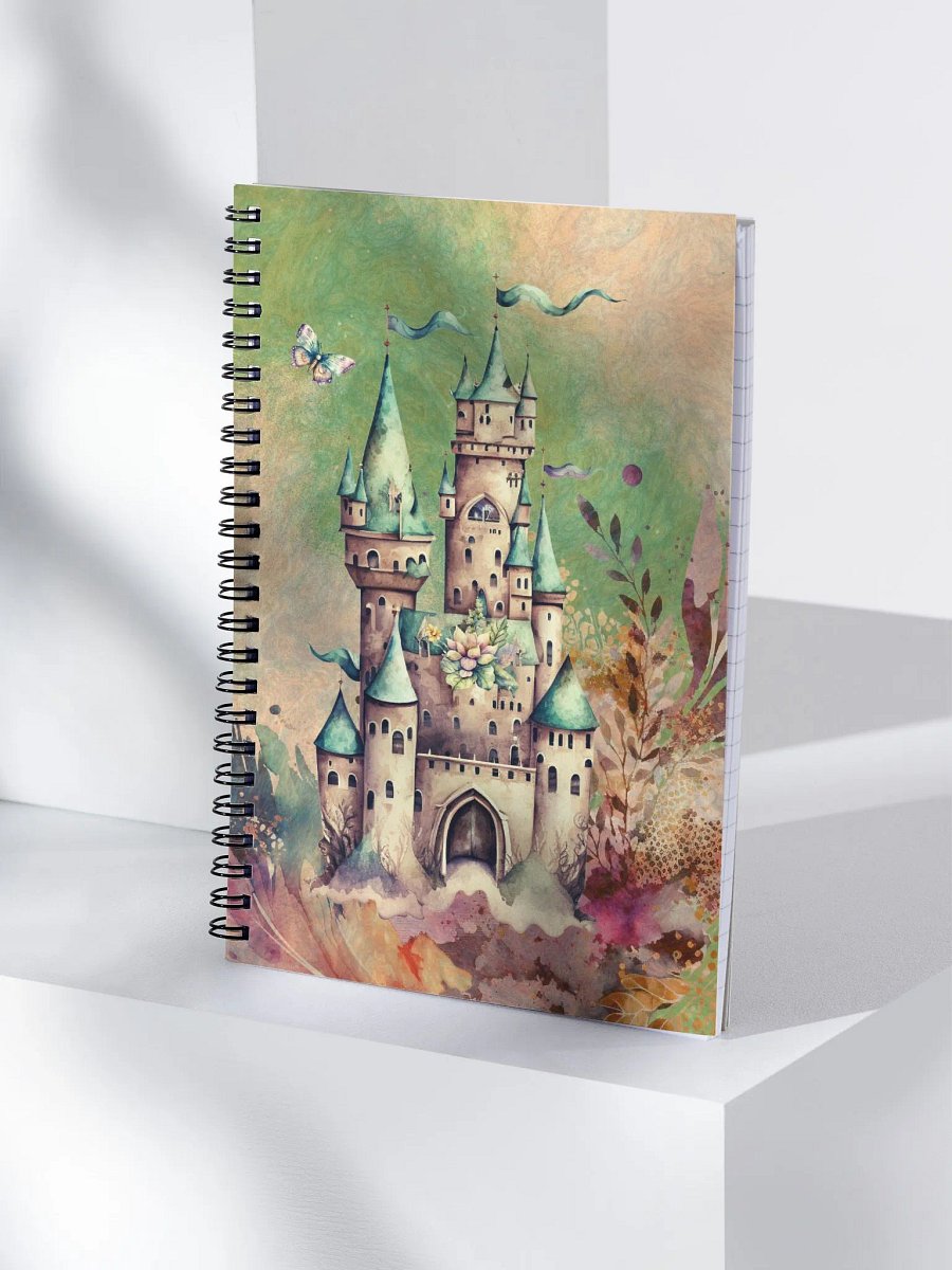 Magical Castle Watercolor Notebook product image (4)