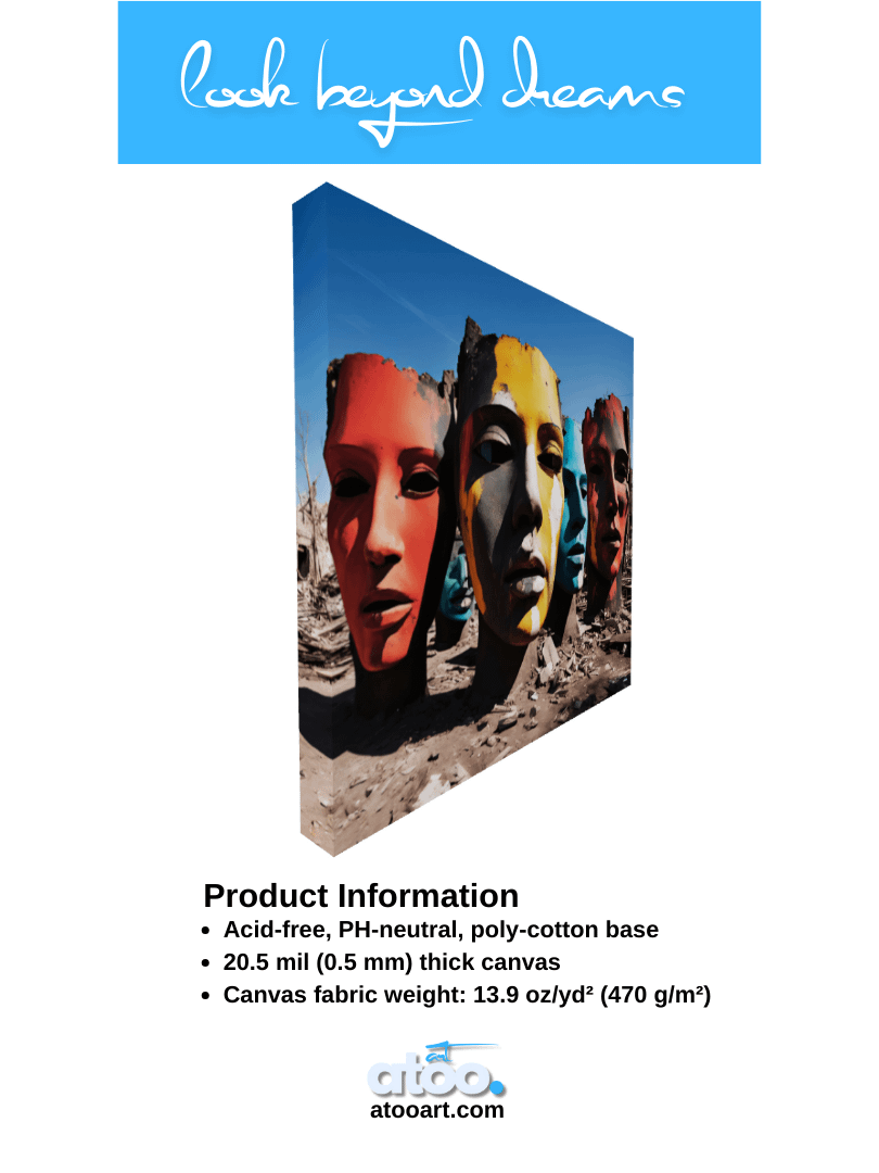 Elegy to Humanity - 6 | Canvas Art Painting product image (7)