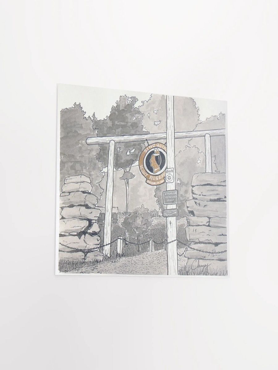 Sinoquipe Gate Print product image (3)