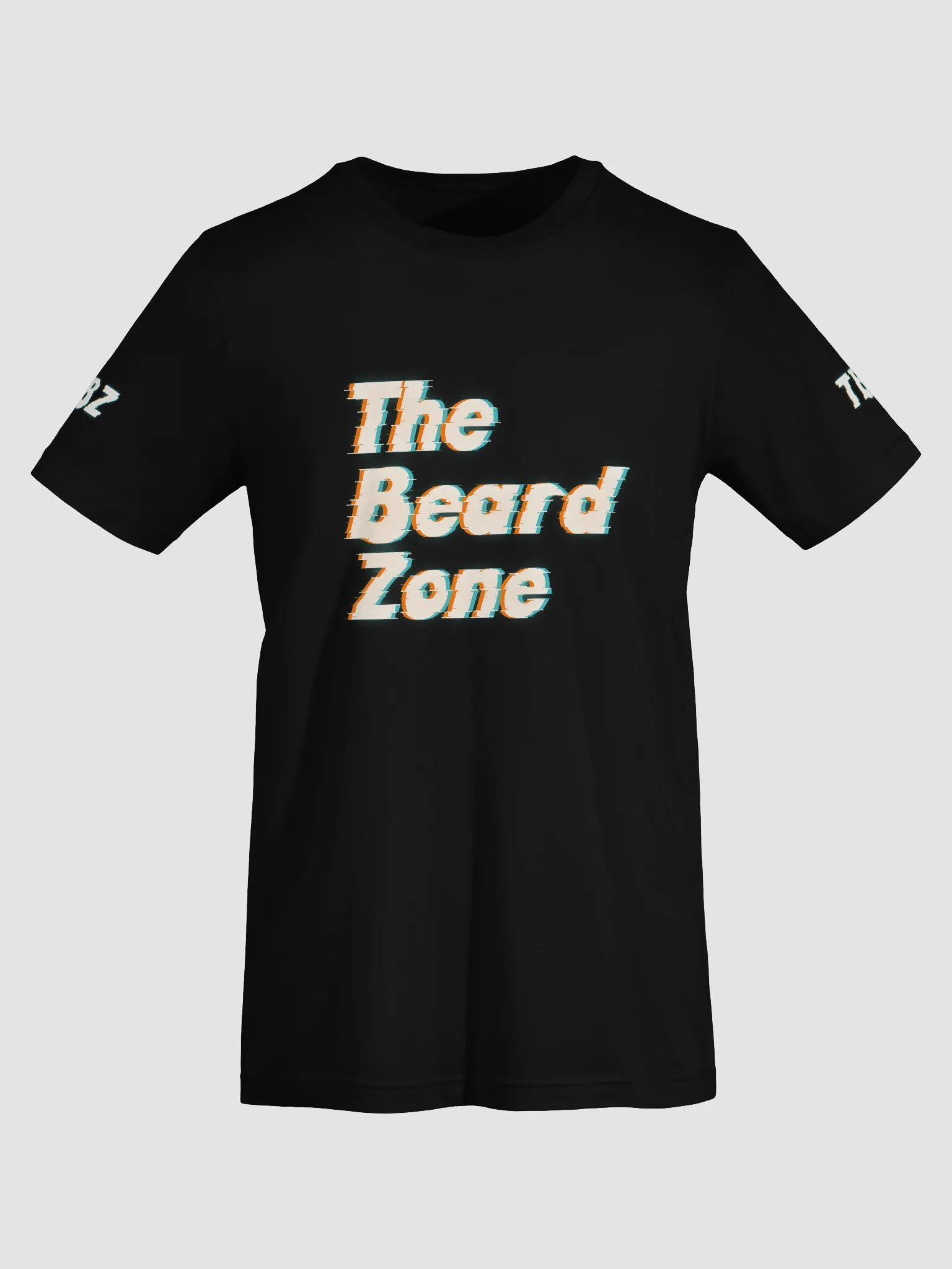 The Beard Zone Glitched T-Shirt product image (46)