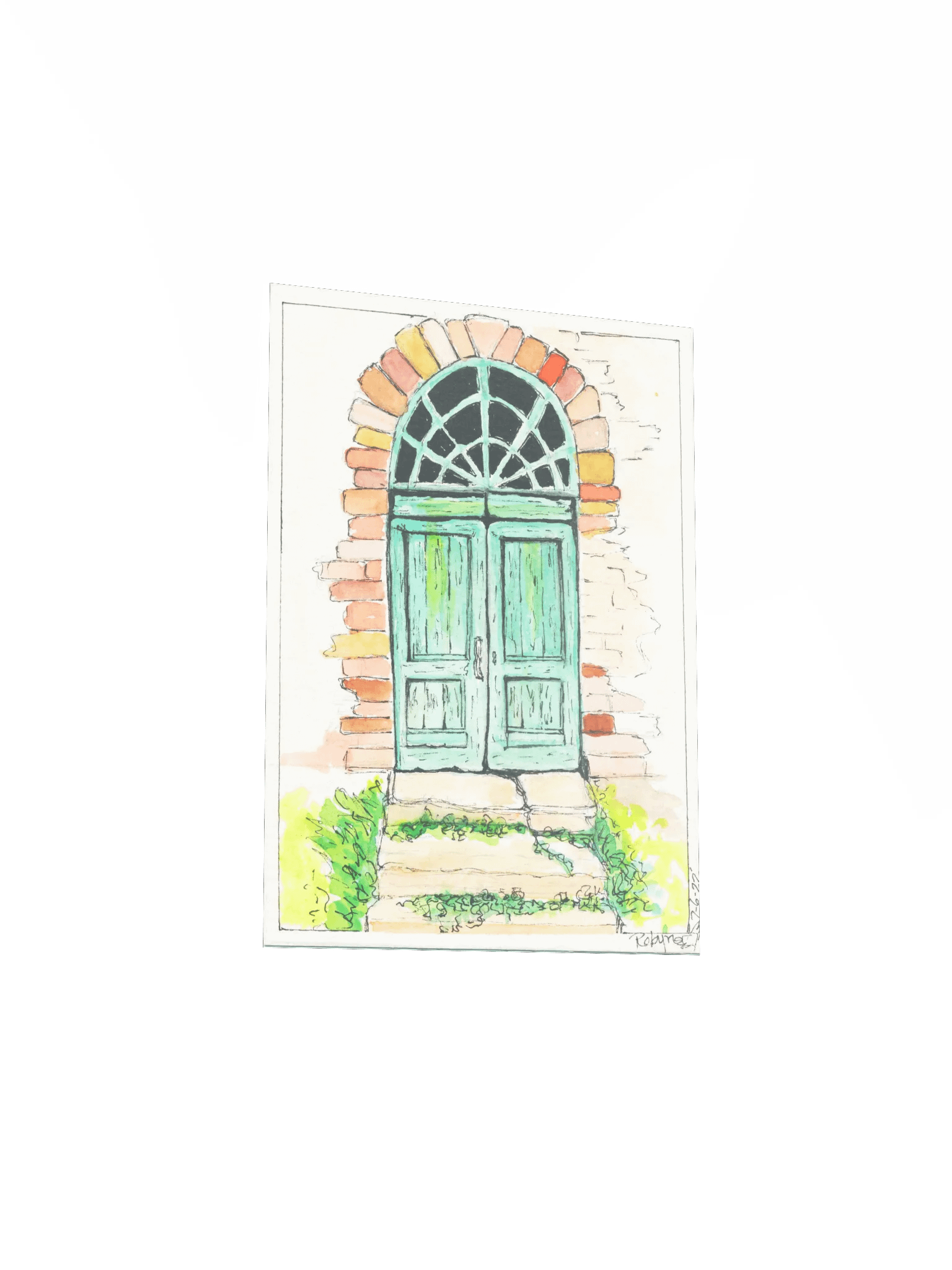 Double Door Arch Print product image (3)