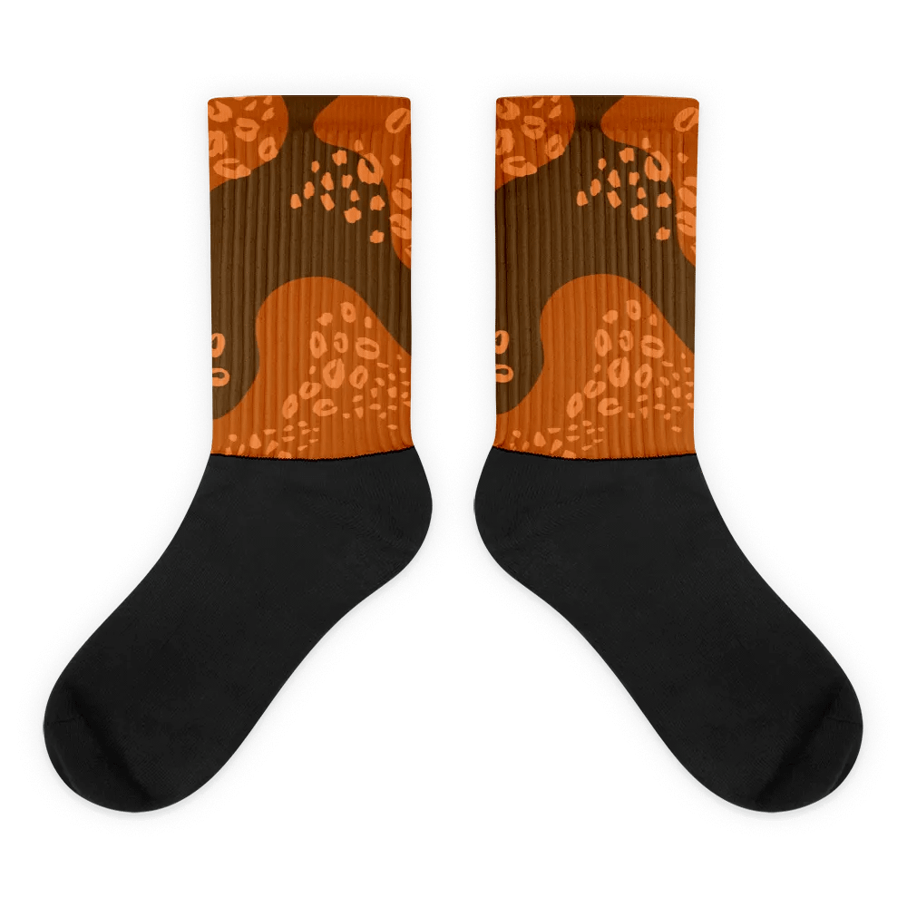 Orange Sublimation Socks product image (1)