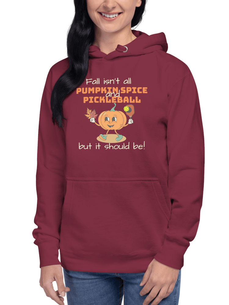Pumpkin Spice & Pickleball Hoodie product image (5)