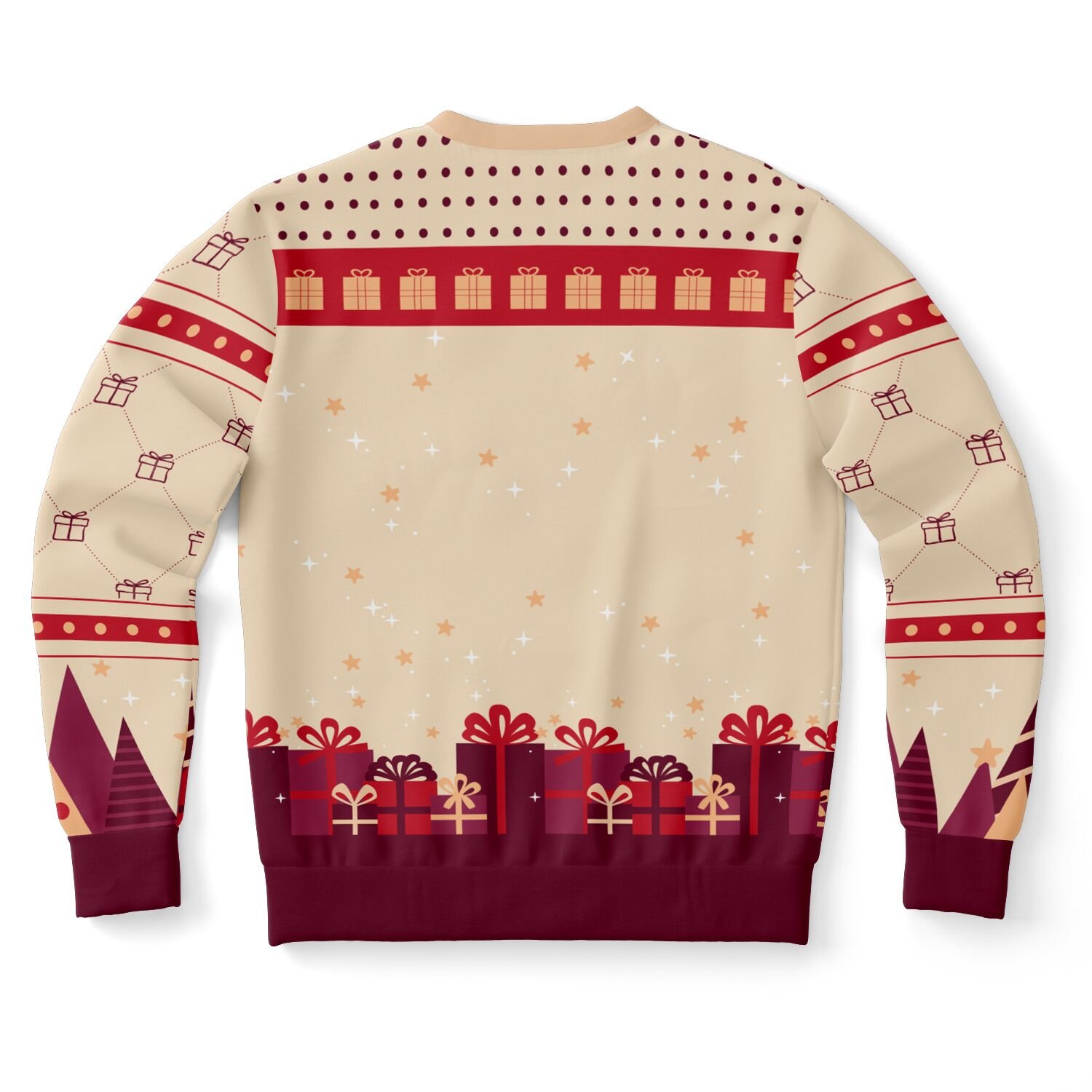 Naughty Santa Christmas Sweatshirt "I’m Laying On Your Present" | Funny Holiday Sweater for Parties | Playful & Festive Gift for Men & Women product image (10)