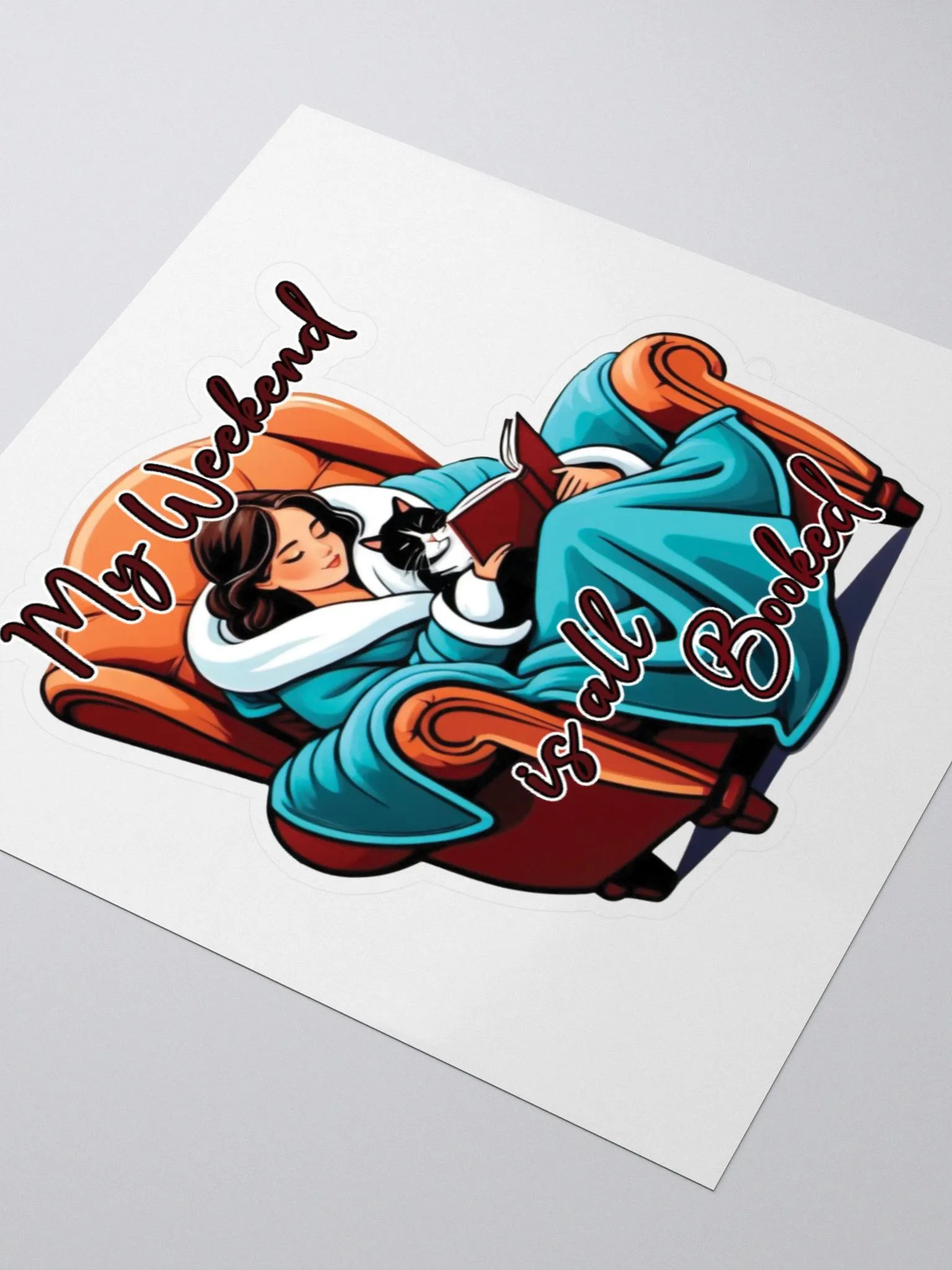 Weekend Reading Bliss Stickers product image (7)