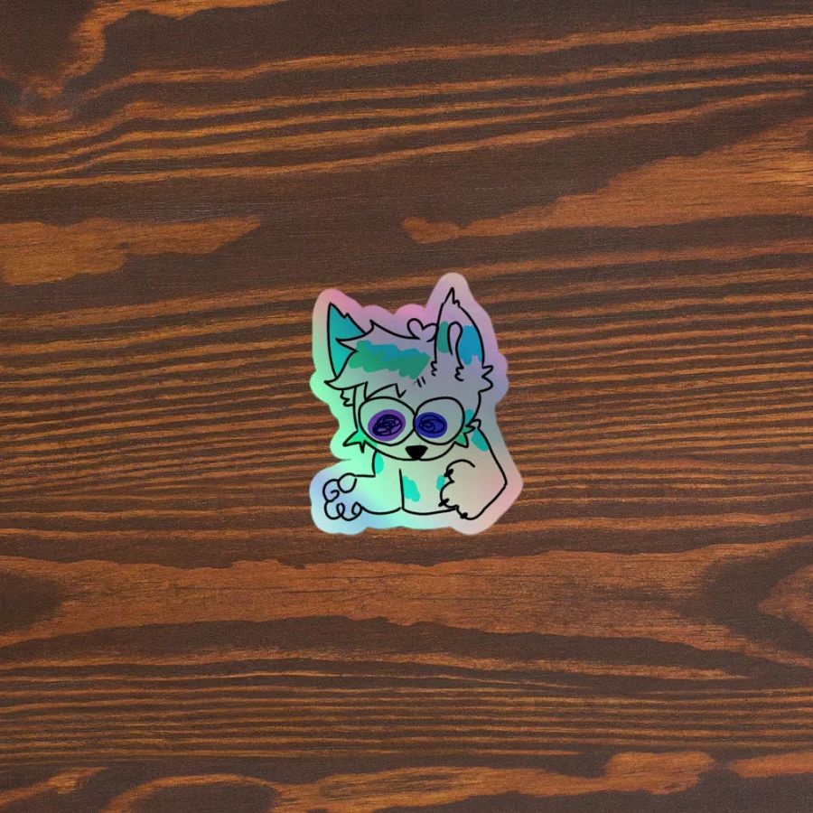 Fisk Dread Holographic Sticker product image (5)