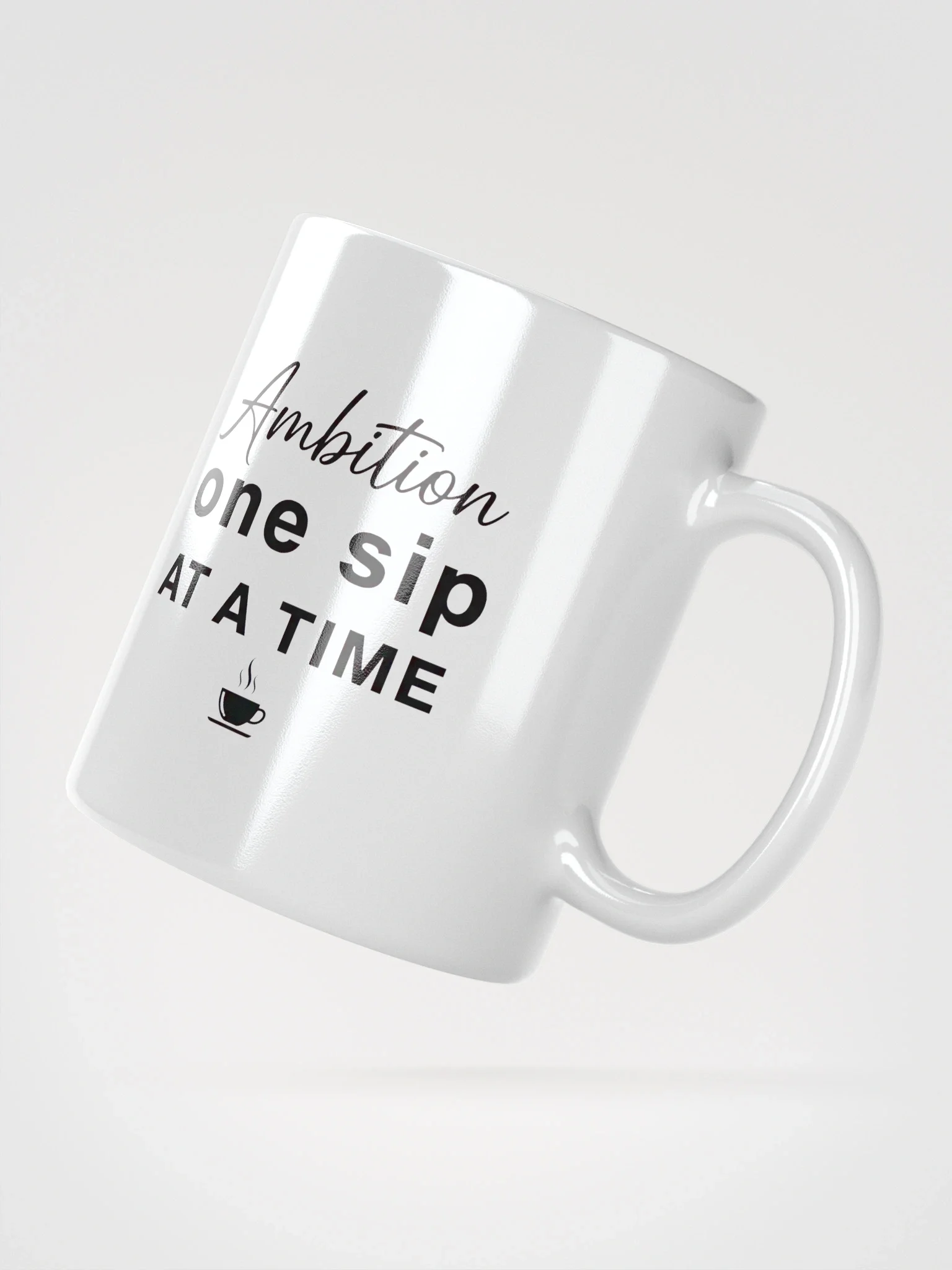 Ambition Mug – Inspirational Coffee Mug for Dreamers | "Ambition, One Sip at a Time" Motivational Cup product image (3)