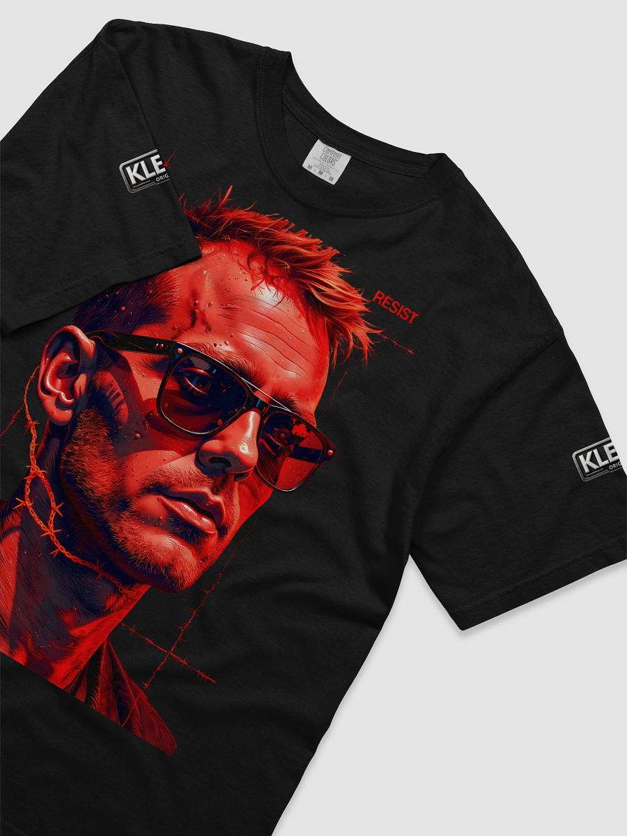 Original KLERIK Logo Heavyweight Tee - A Man With No Tribe No Purpose No faith Is The Easiest To Control product image (4)