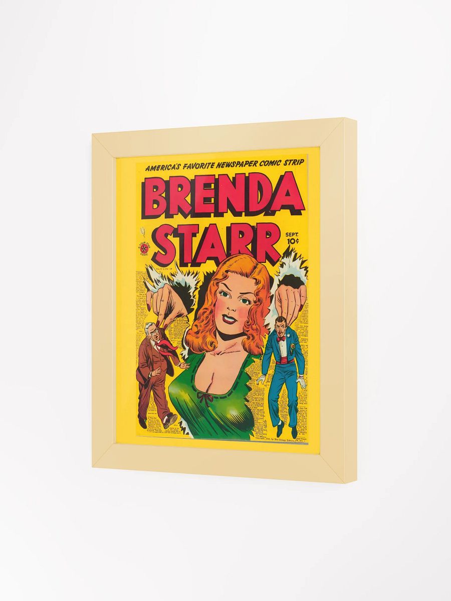 Brenda Starr Comic Book Cover Framed Poster product image (29)
