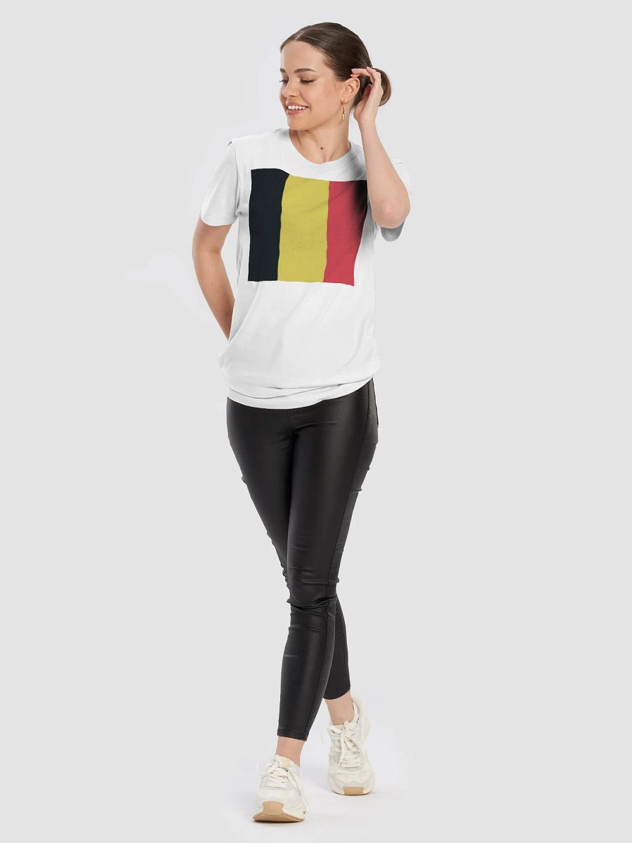 Exclusive Graphic Grove Supersoft Unisex T-Shirt - Belgium Flag product image (10)