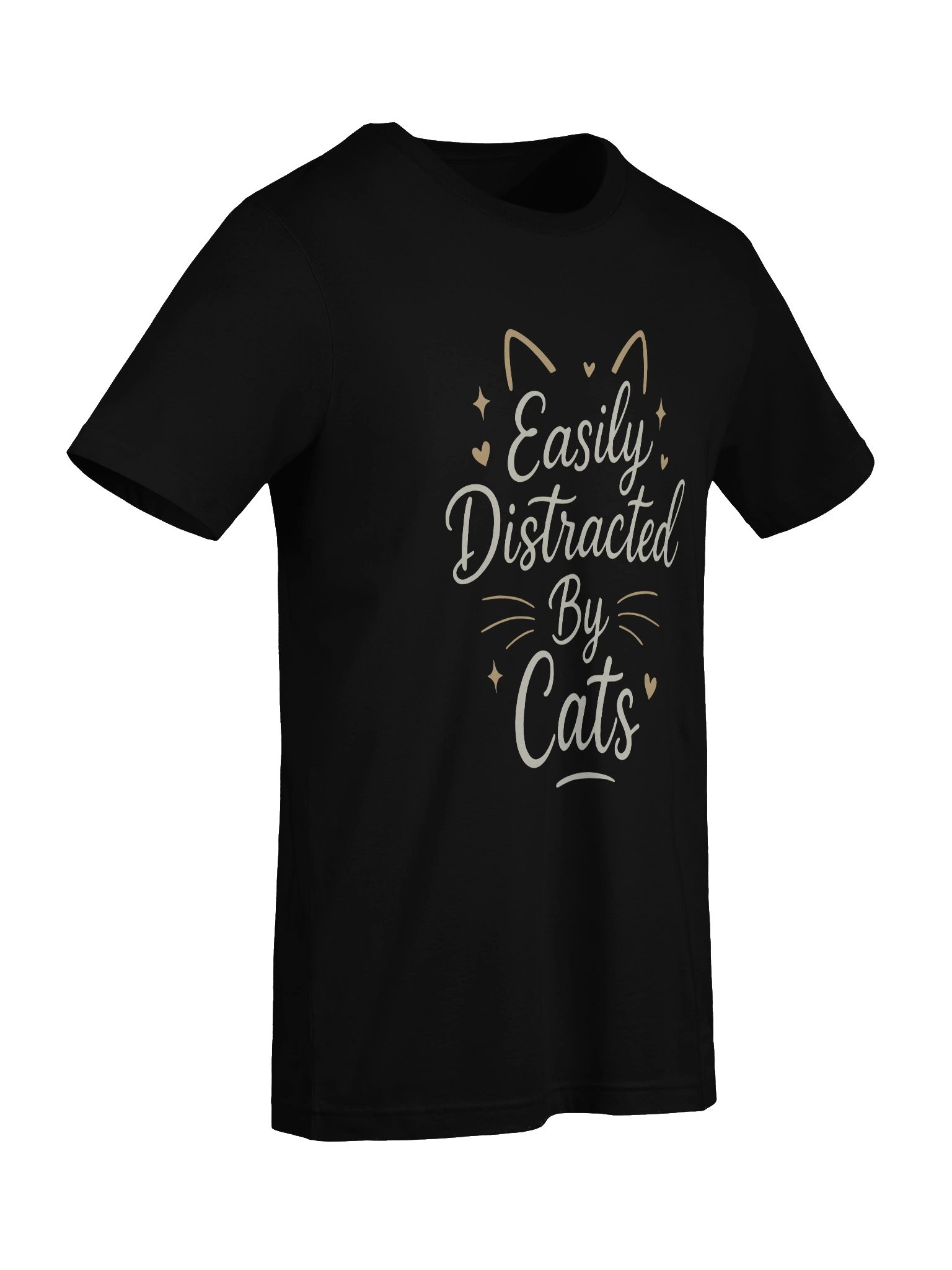 Easily Distracted By Cats Women's Tee product image (9)