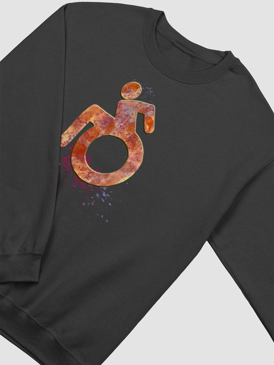 Wheelie, Orange Splash Sweatshirt product image (3)