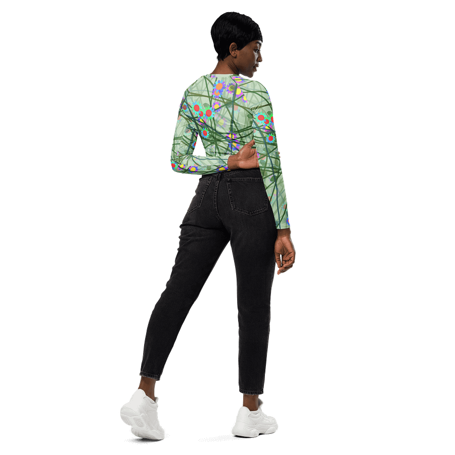 Botanical Harmony Recycled Crop Top product image (5)