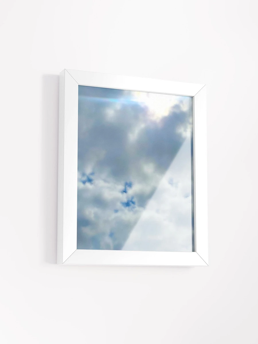 Clouds Above a Park Framed Poster product image (11)