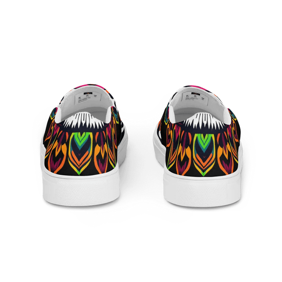 Mandala Tiger Women's Slip-On Shoes product image (5)