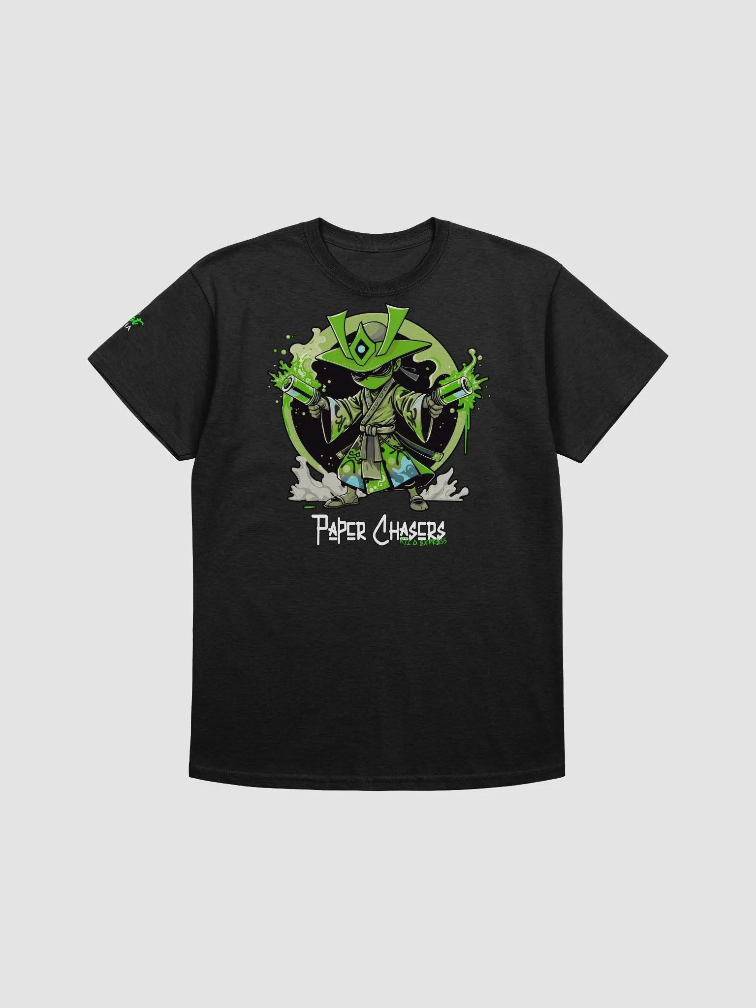 Kilo Express - Paper Chasers Samaspray (Green) Tee product image (1)