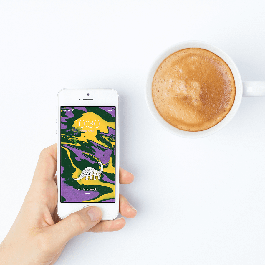 MEGA PACK of 12 Fluid Acrylic Desktop & Phone Wallpapers product image (8)