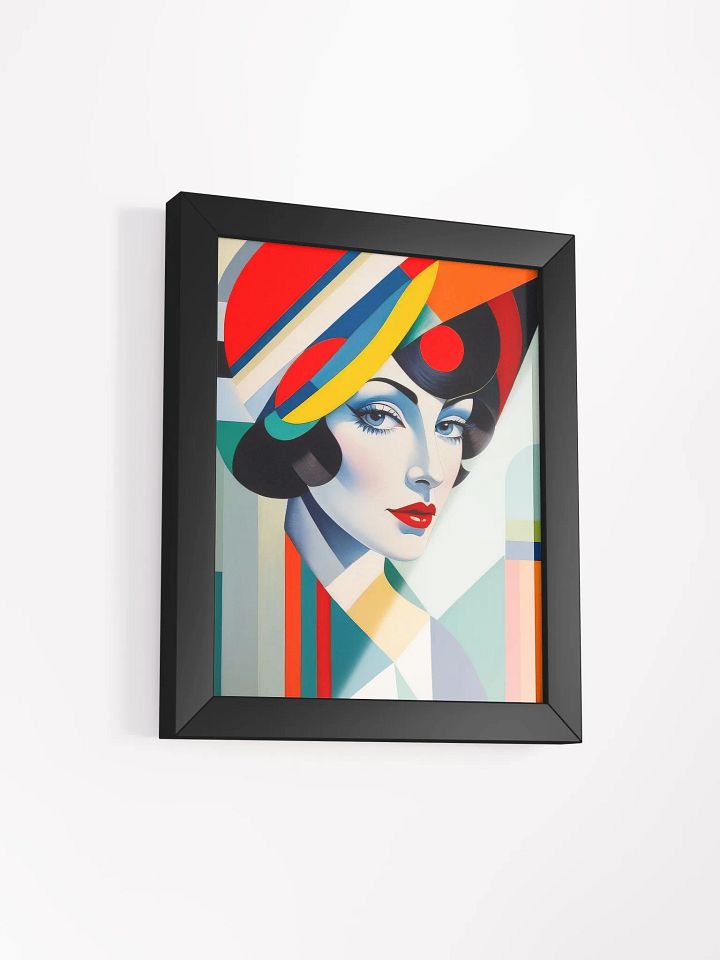 Vibrant Lucy - Flapper Girl - Wall Art - Framed product image (15)