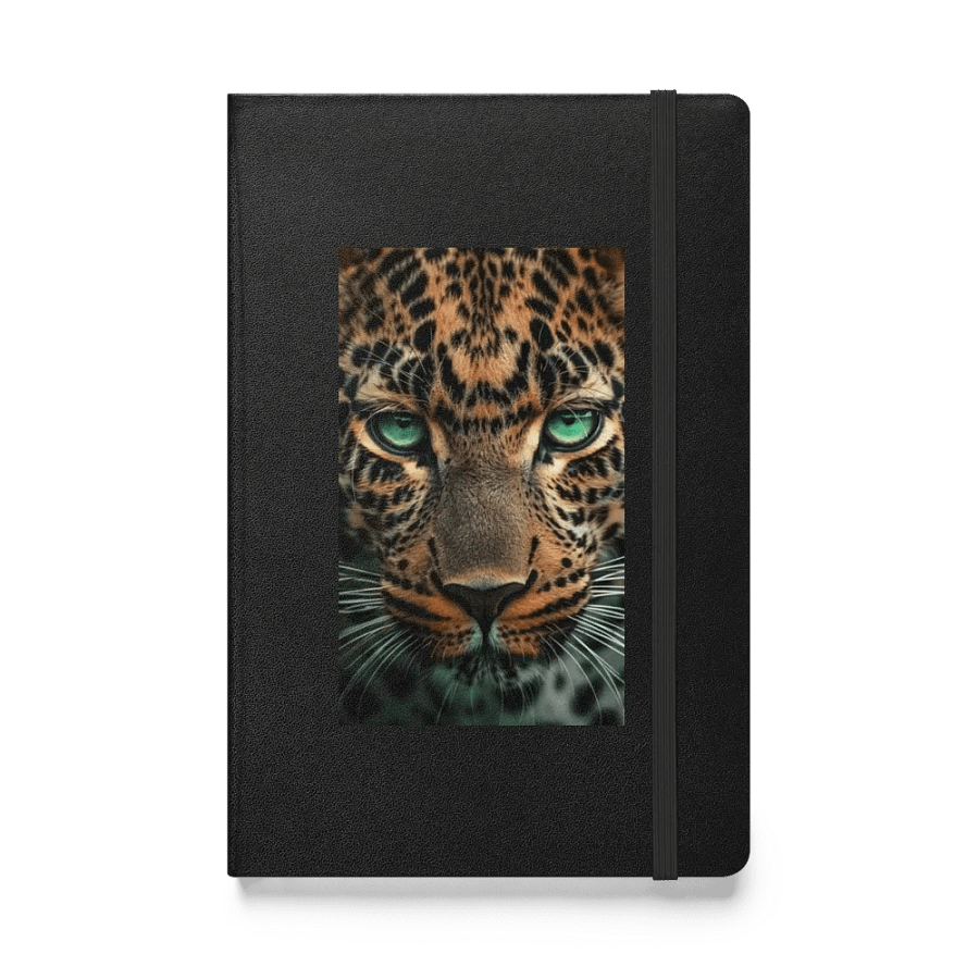 Leopard's Gaze Hardcover Notebook product image (1)
