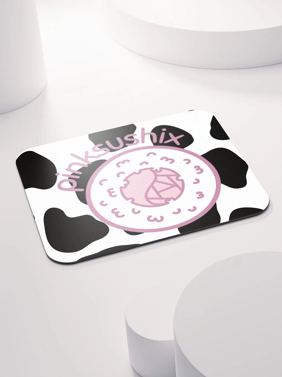Cow Print PinkSushix Mouse Pad product image (4)