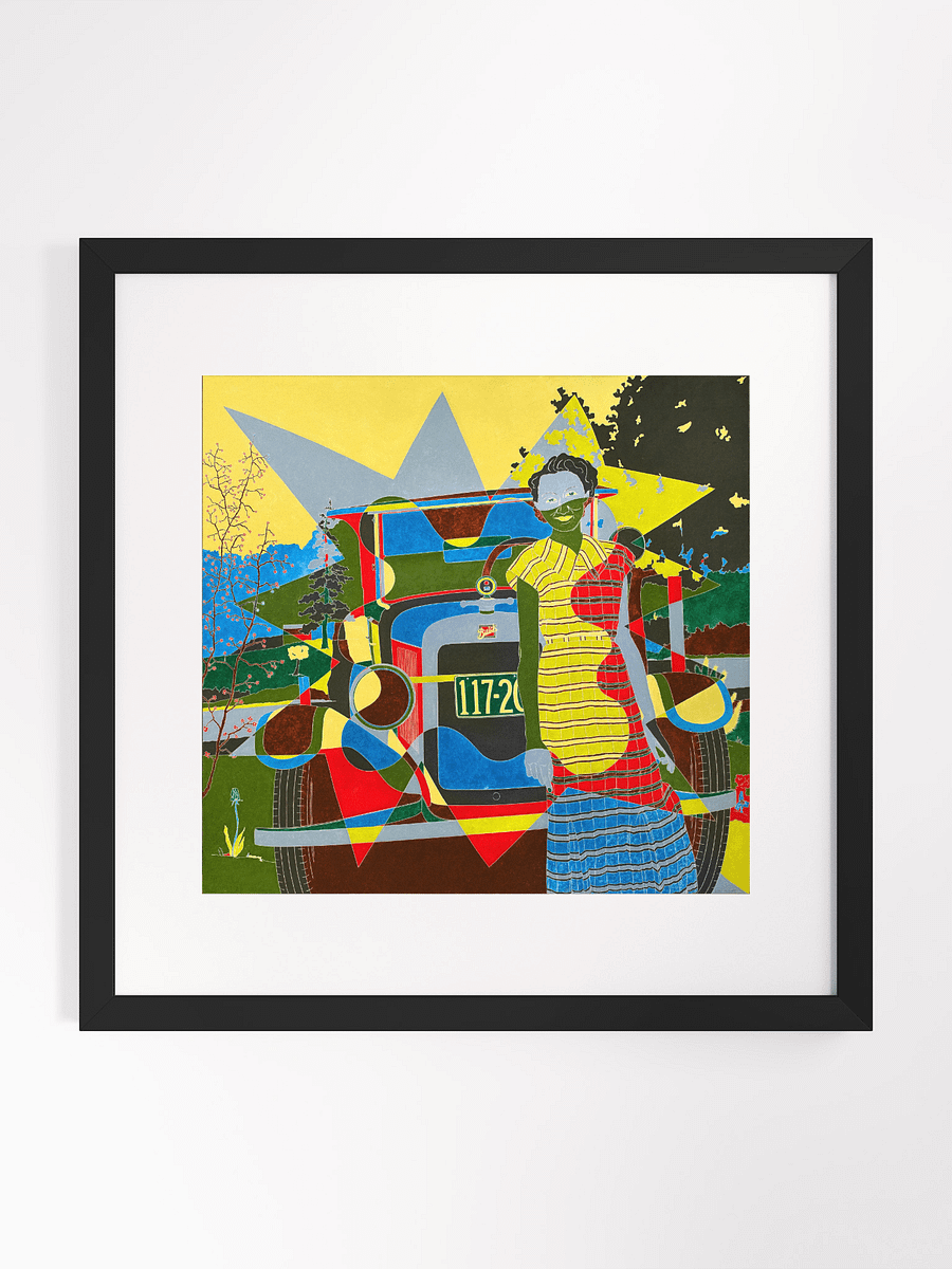 Peggy's Buick (2015) Print Framed product image (1)