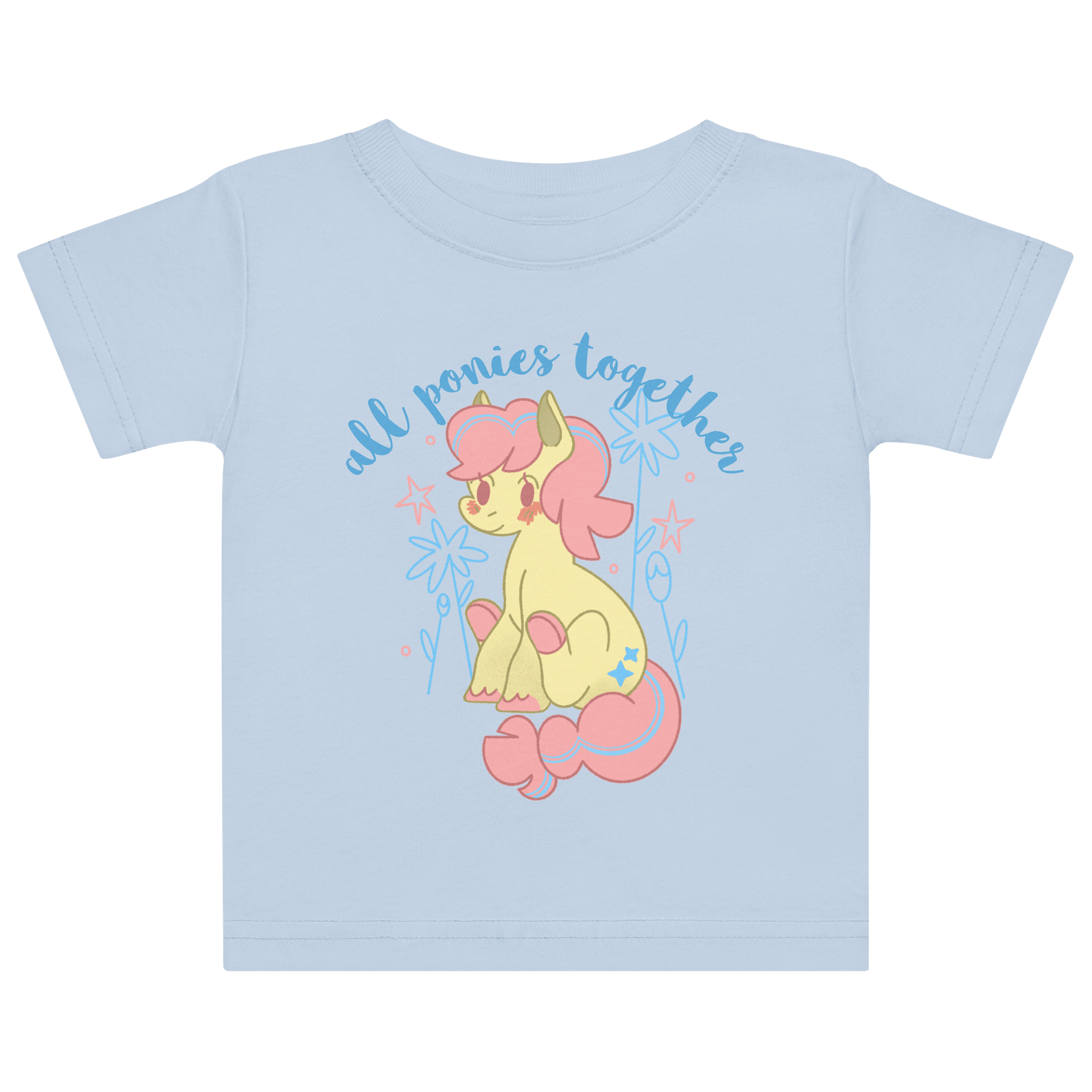 All Ponies Together - Baby Jersey Short Sleeve Tee product image (1)