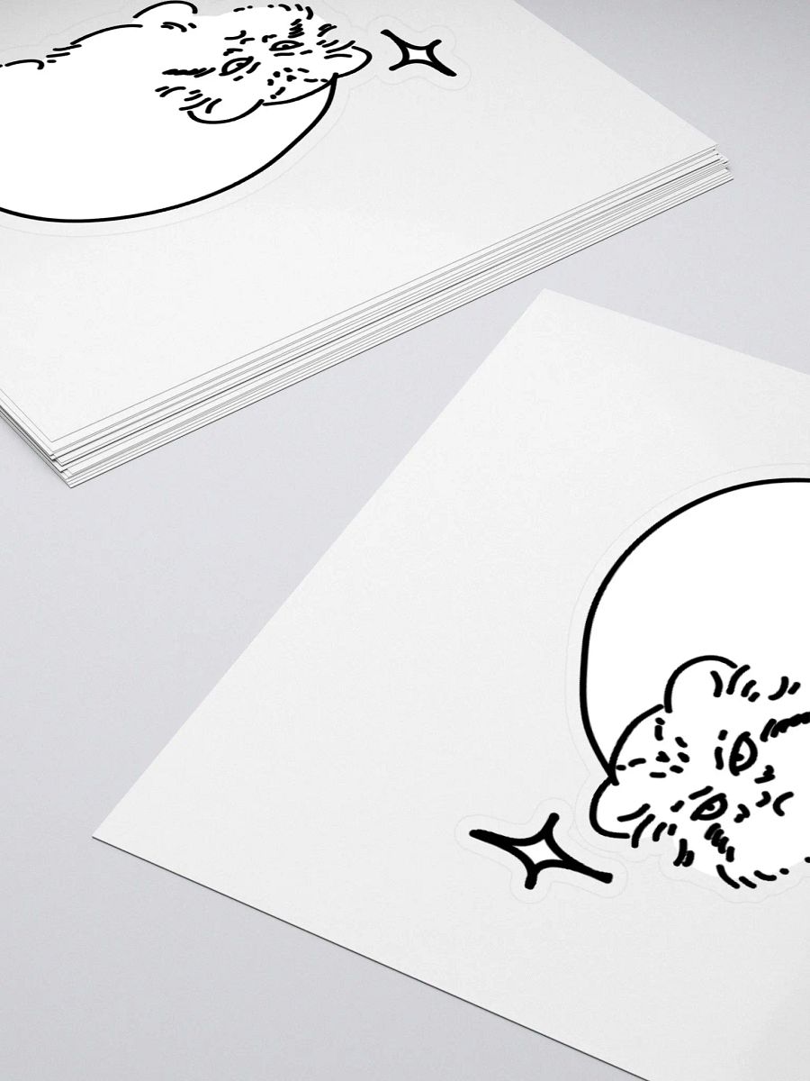 Grumpy Manul - Sticker product image (11)