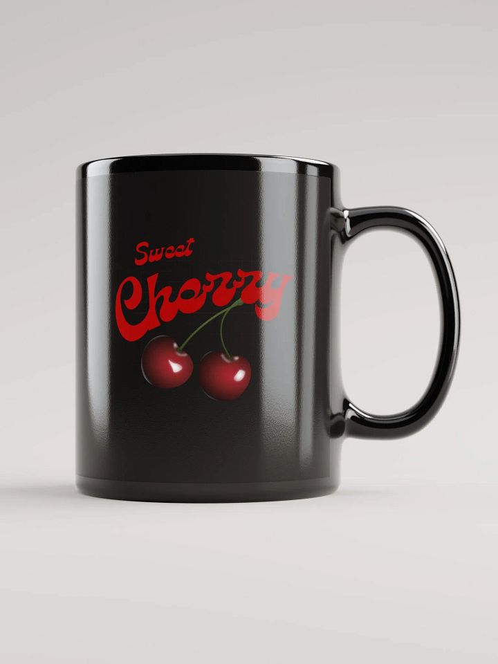 Cherry Delight Black Mug product image (2)