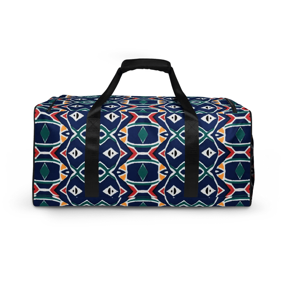 Geometric Symmetry All-Over Duffle Bag product image (5)