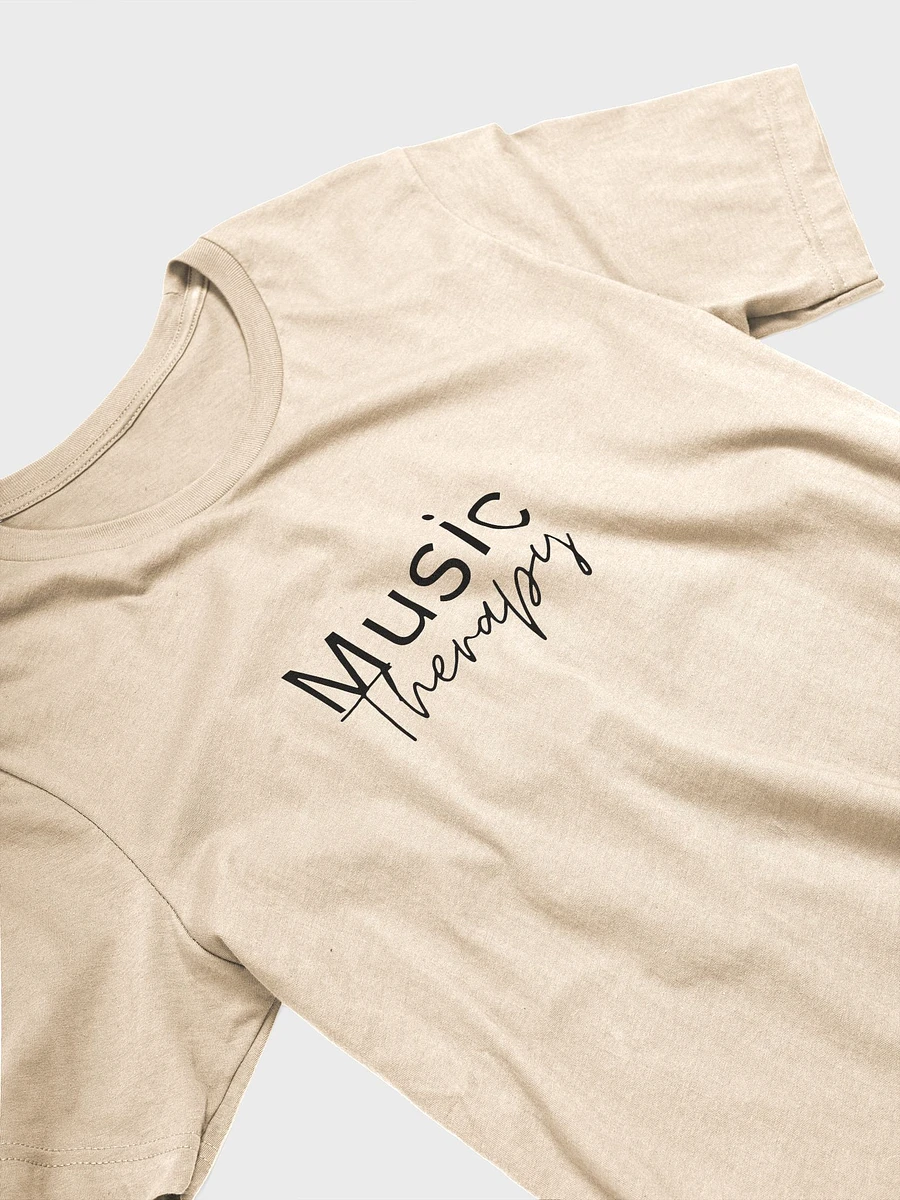 Music Therapy T-Shirt - Cream product image (3)