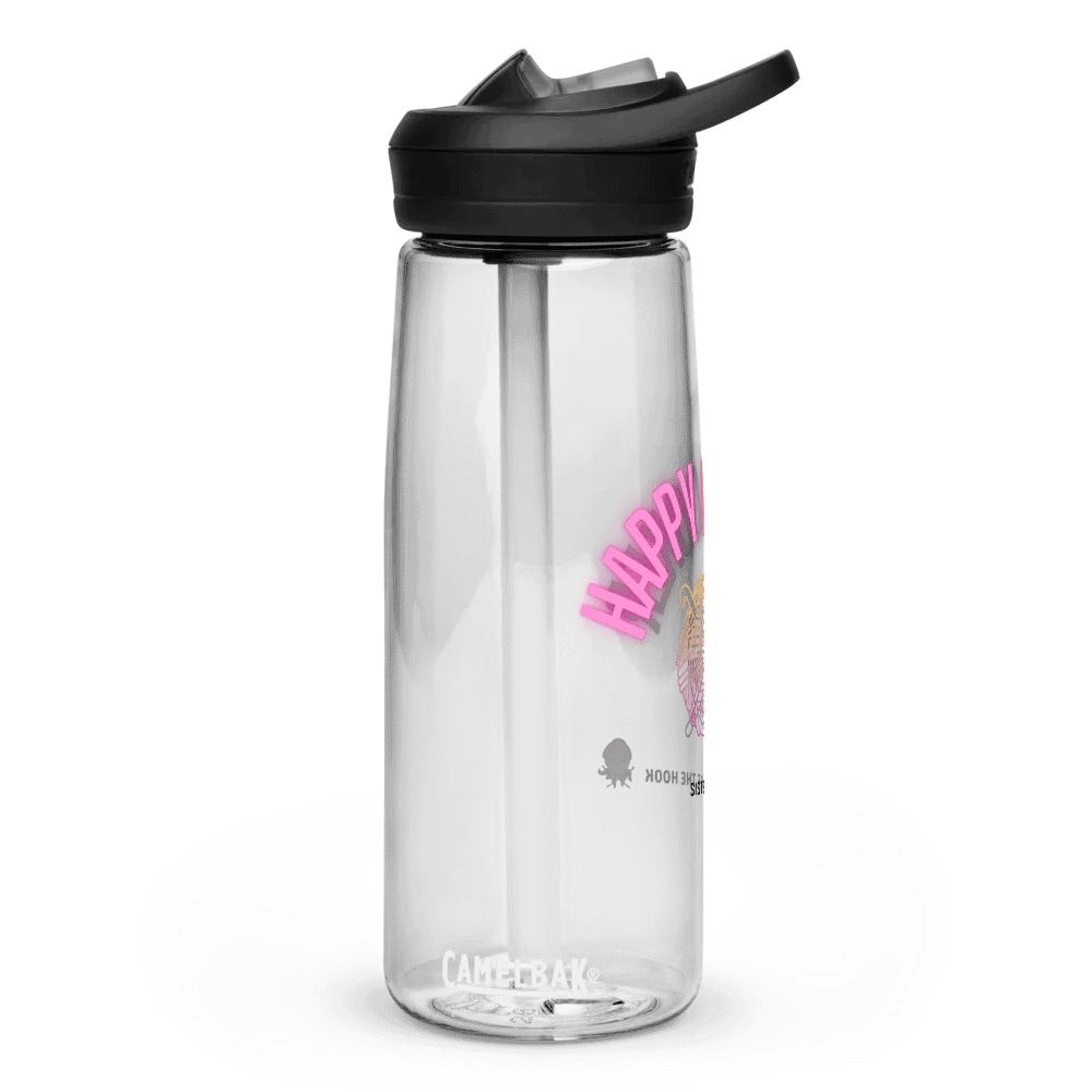 Happy Hooker Water Bottle - Clear product image (2)