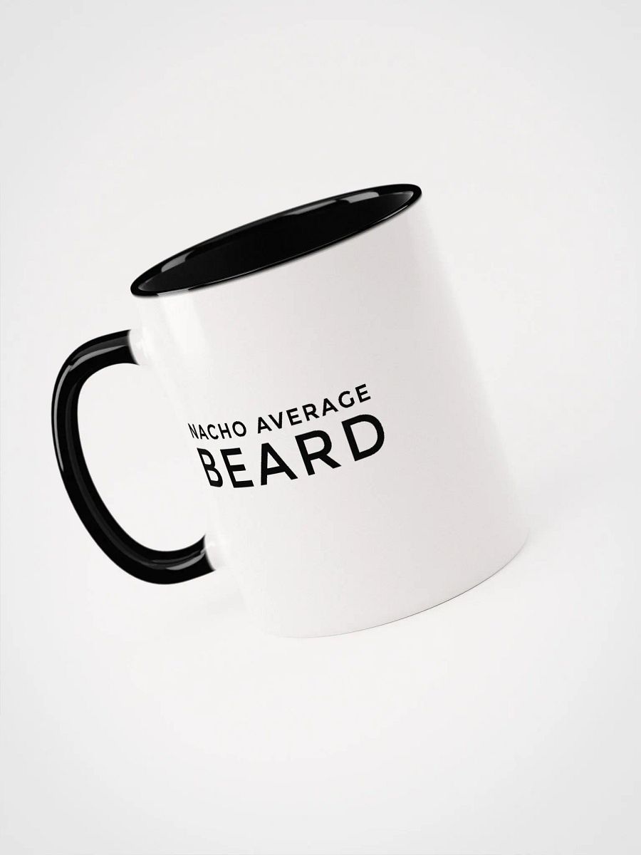 Bearded Woodz Ceramic Mug (Colored Handle & Inside Mug) product image (3)