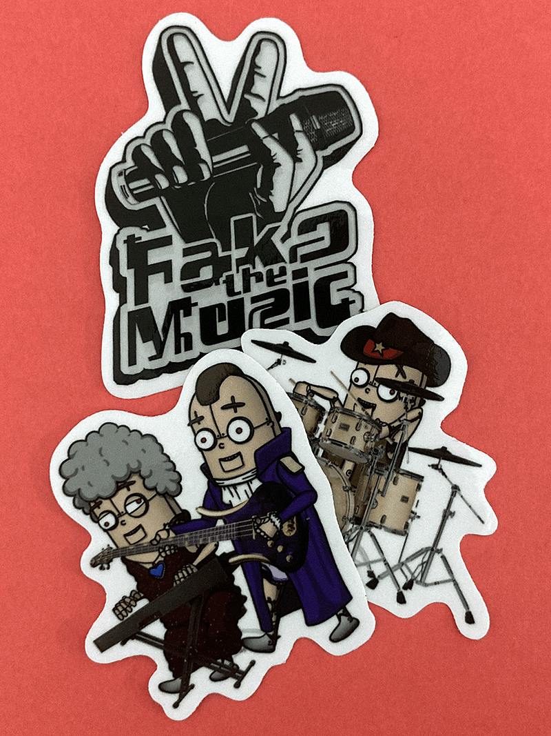 Fake The Music - Sticker Pack #2